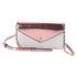 Michael Kors Jet Set Travel Small Signature Clutch Crossbody Vanilla Primrose